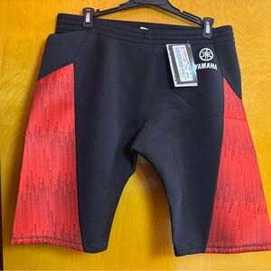 NWT Yamaha Marine Neoprene Riding Shorts